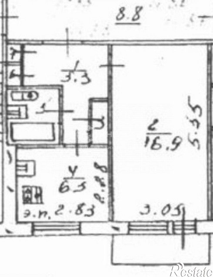 1-комн квартира ул Героев Рыбачьего, 27,  д. 27