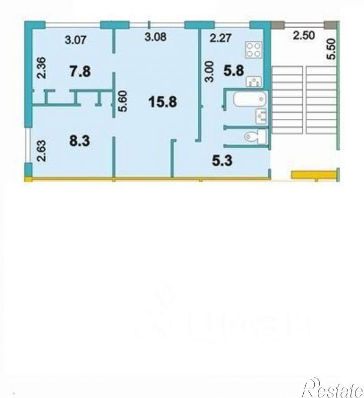 3-комн квартира ул Виктора Миронова, 12,  д. 12