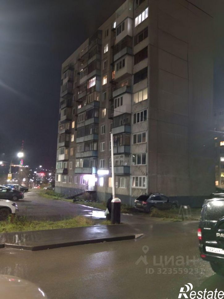 1-комн квартира Мурманск, улица Карла Маркса, 55