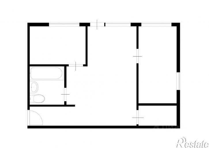2-комн квартира ул Софьи Перовской, 23/19,  д. 23/19