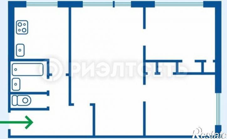 3-комн квартира ул Виктора Миронова, 12,  д. 12