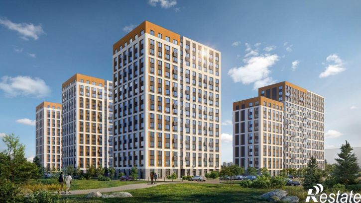 1-комн квартира в новом доме Морская улица