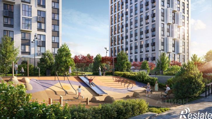 1-комн квартира в новом доме Морская улица