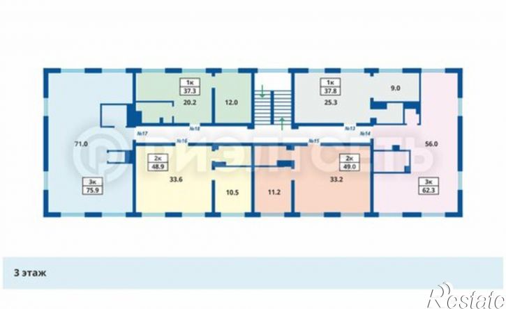3-комн квартира проезд Михаила Бабикова, 6А,  д. 6А