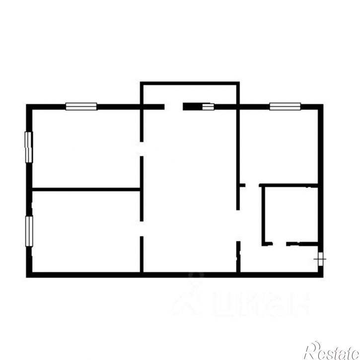 3-комн квартира улица Николаева, 8,  д. 8