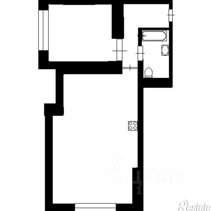 2-комн квартира ул Комсомольская, 3,  д. 3