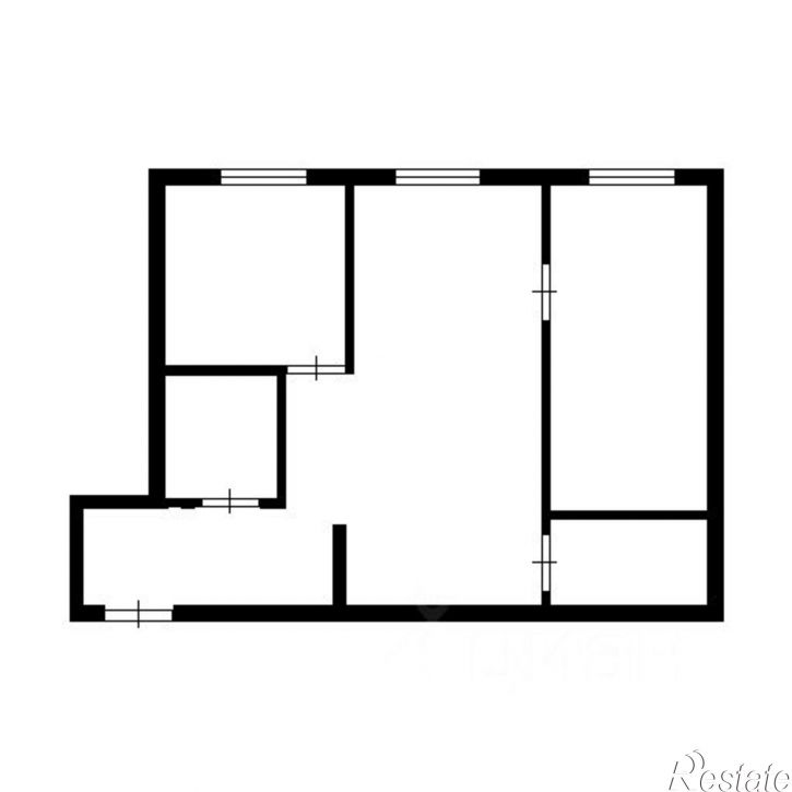 2-комн квартира Охотничий переулок, 13,  д. 13