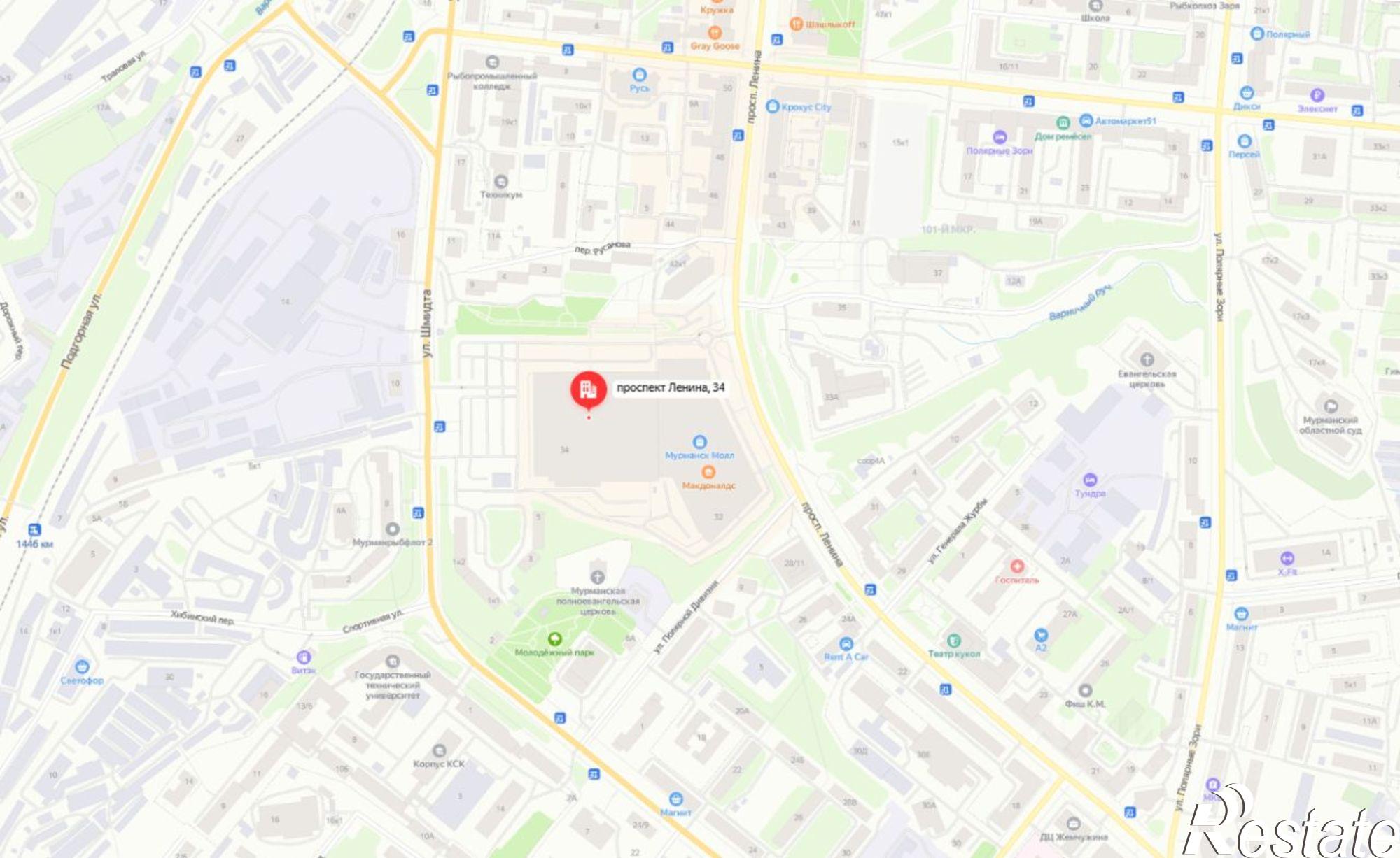 Сдать торговое помещение за 298 297 рублей на проспект Ленина, 34
