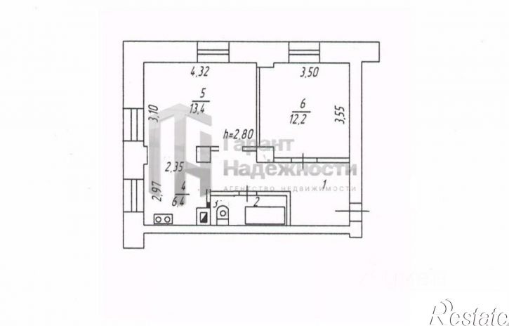 2-комн квартира ул Октябрьская, 8,  д. 8