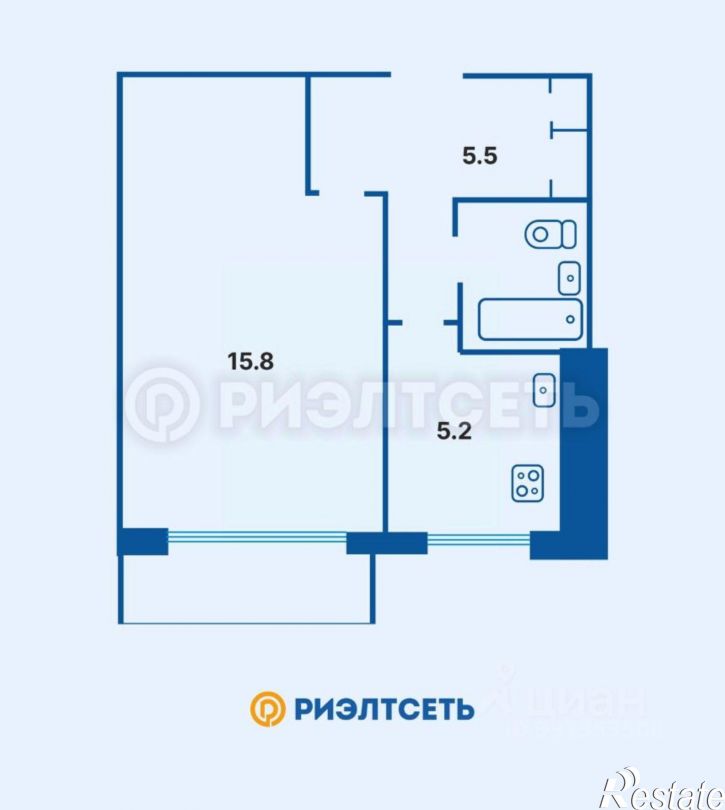1-комн квартира Кольский пр-кт, 139,  д. 139