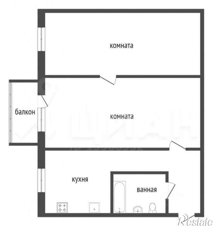 2-комн квартира пр-кт Героев-североморцев, 76 2,  д. 76 2,  к. 2
