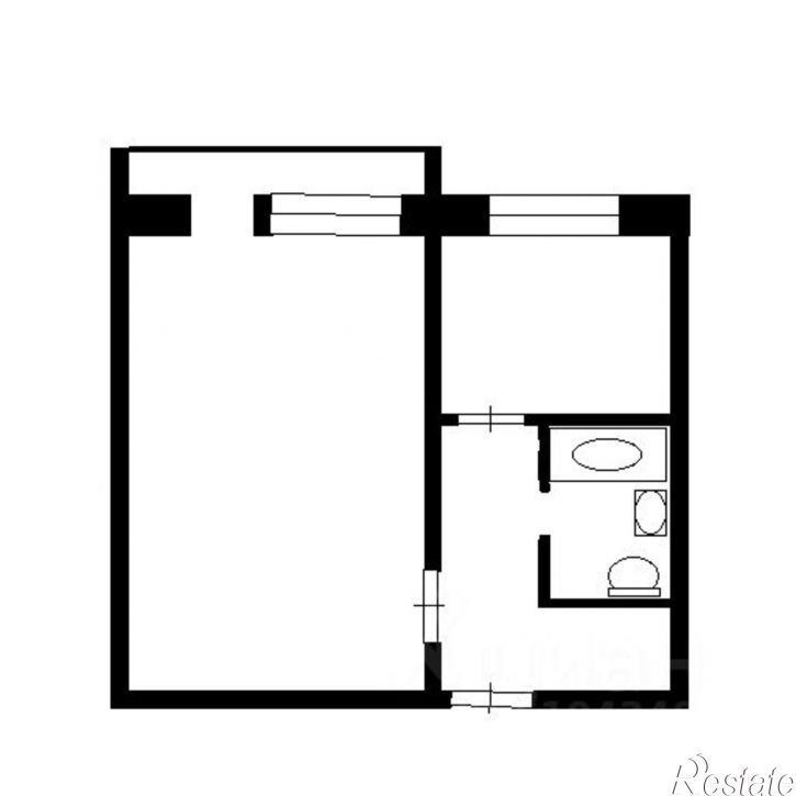 1-комн квартира пр-кт Героев-североморцев, 78 4,  д. 78 4,  к. 4