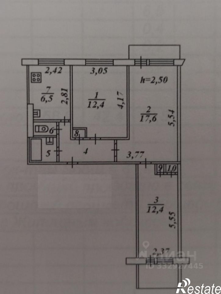 3-комн квартира ул Привокзальная, 14,  д. 14