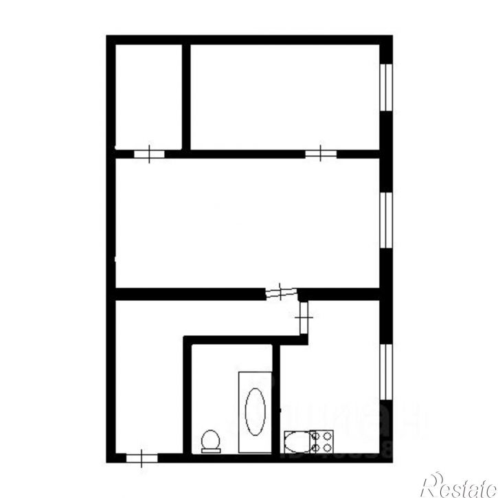 2-комн квартира ул Успенского, 4,  д. 4