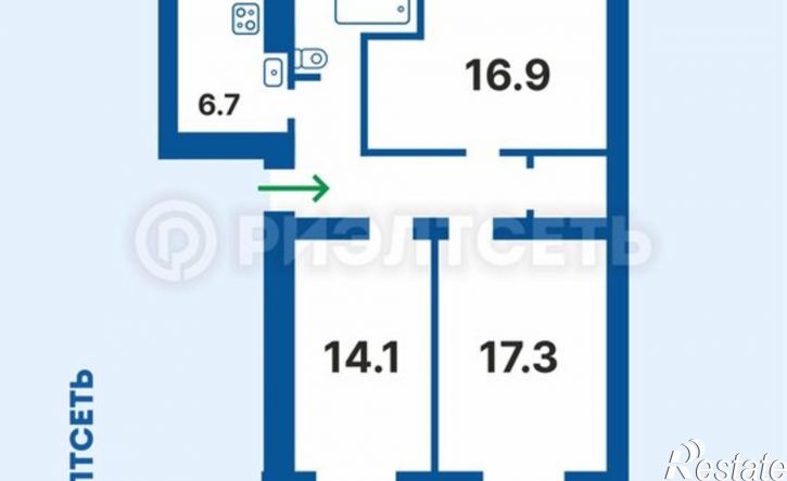 3-комн квартира ул Челюскинцев, 9,  д. 9