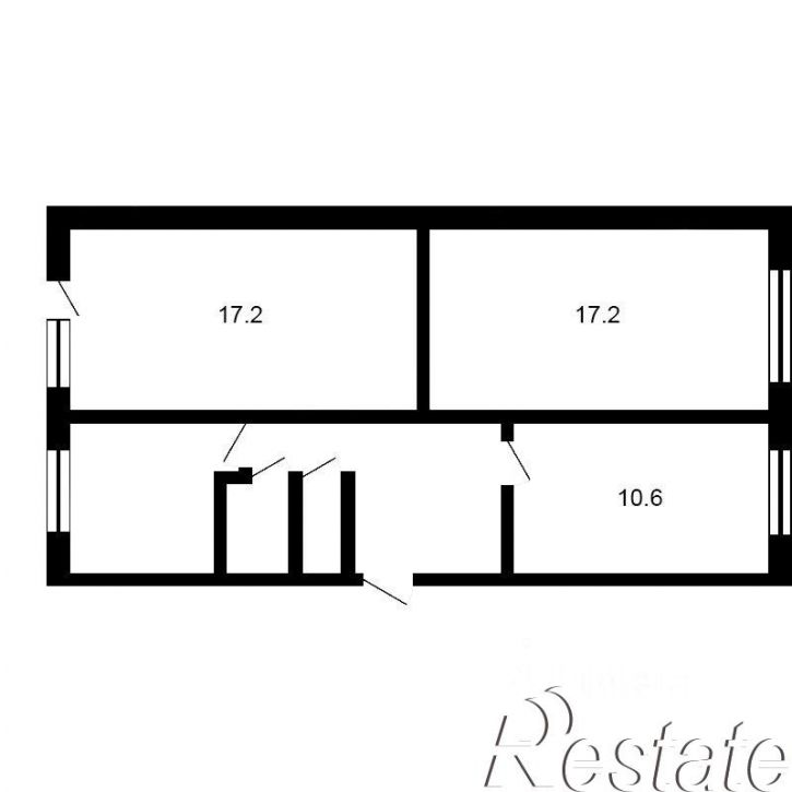 3-комн квартира улица Новое Плато, 16А,  д. 16А